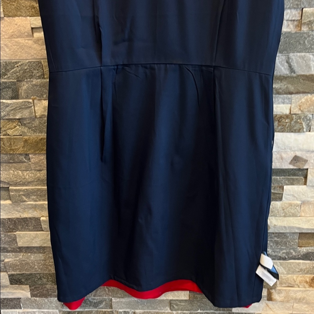 Tommy Hilfiger Red, White & Blue Striped Sleeveless Dress - Picture 14 of 14